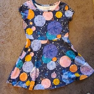 Cat & Jack Girls 6X Space dress
